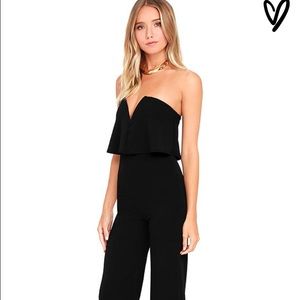 Lulu's Black Jumpsuit